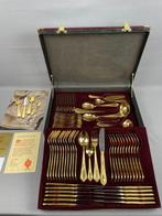 Gold cutlery - Nivella - Solingen / Germany - 23/24 karat, Antiek en Kunst