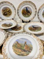 Limoges - Eetservies (12) - Porselein, Gemaakt in Berry -