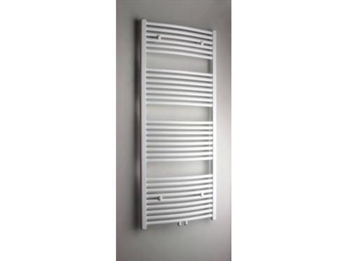 Veiling - Beaux handdoekradiator licht gebogen 60x140cm Gap, Doe-het-zelf en Bouw, Sanitair