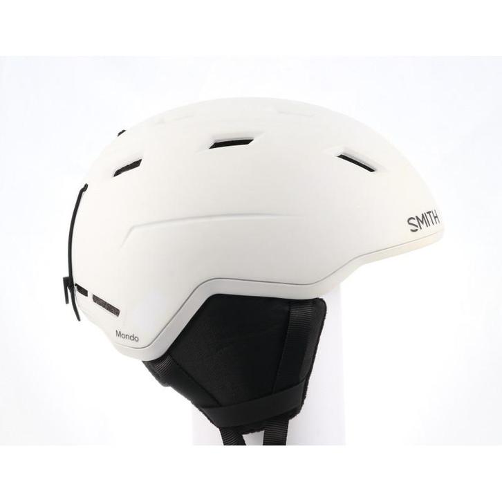 55 56 57 58 59 skihelm/snowboardhelm SMITH MONDO 2023, White, Sport en Fitness, Skiën en Langlaufen, Verzenden