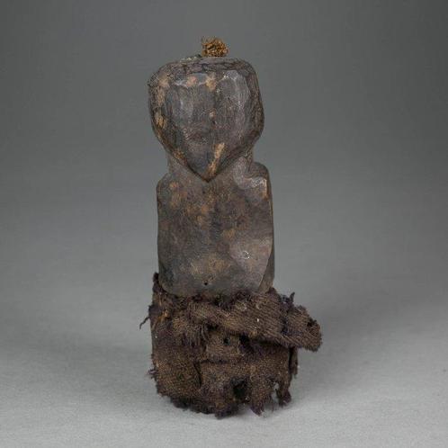 Statue fétiche - Bois, Fibre végétale, Tissu, Substances, Antiquités & Art, Art | Art non-occidental