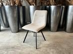 Veiling - Stoel Nora (set van 6) Stof - Boucle - Creme - Nat