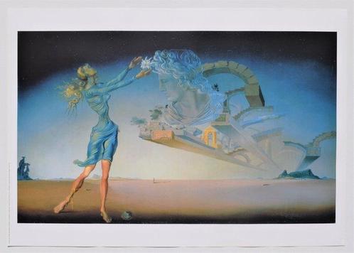Salvador Dalí (after) - MIRAGE - Authorization Salvador, Antiek en Kunst, Kunst | Tekeningen en Fotografie