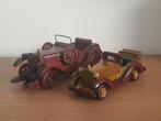 Brand Unknown Handmade  - Speelgoedauto 2x Wooden Car