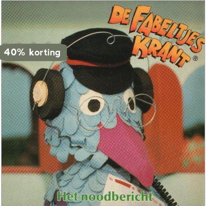Noodbericht fabeltjeskrant kartonboekje 9789035902206, Boeken, Kinderboeken | Baby's en Peuters, Gelezen, Verzenden