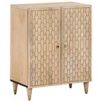 vidaXL Armoire latérale 60x33x75 cm bois massif de, Maison & Meubles, Armoires | Dressoirs, Verzenden, Neuf