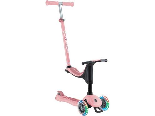 Meegroeistep- Globber Go Up Sporty Lights Pastel Pink - roze, Huis en Inrichting, Woonaccessoires | Overige, Zo goed als nieuw