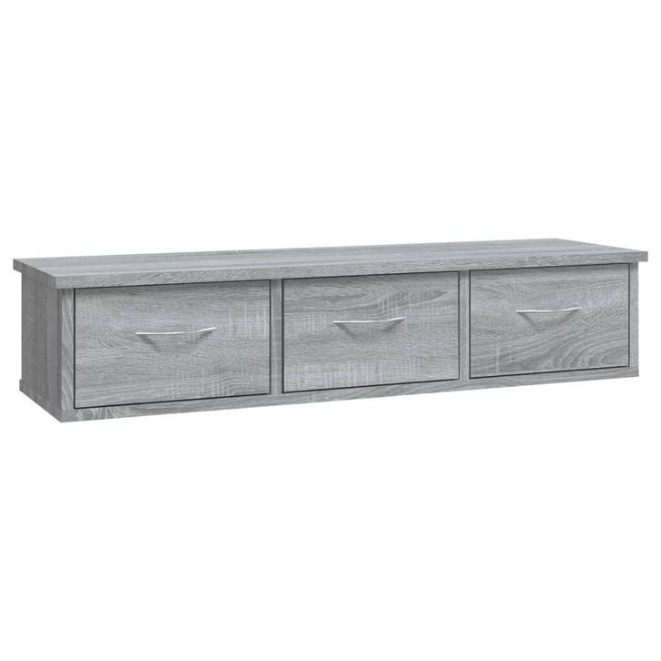 Wandkast Grijs Sonoma 88cm - Retour Deal - 40% Korting!, Huis en Inrichting, Kasten | Overige, Nieuw, Verzenden