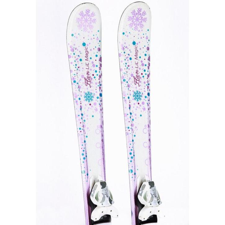 130 kinder skis ELAN LIL MAGIC, synflex + Elan 4.5, Sport en Fitness, Skiën en Langlaufen, Ski, 100 tot 140 cm, Carve, Gebruikt