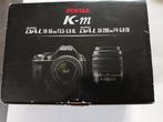 Pentax K-m + DAL 18-55 + DAL 50-200 Digitale camera, Nieuw