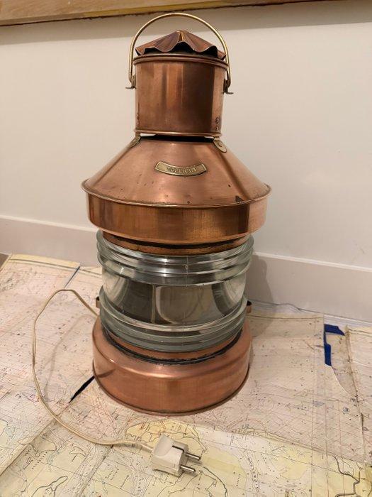 Navigation lamp - Koper, Messing, Glas, Antiek en Kunst, Curiosa en Brocante