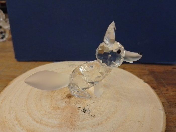 Swarovski - Beeldje - Fox big - 013837 - Box + Certificate -, Antiquités & Art, Curiosités & Brocante
