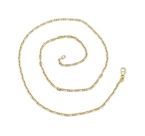 Halsketting - 18 karaat Geel goud, Handtassen en Accessoires, Kettingen