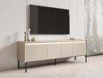 Meubella TV-Meubel Timoteo beige 170 cm, Nieuw, 150 tot 200 cm, Overige materialen, 25 tot 50 cm