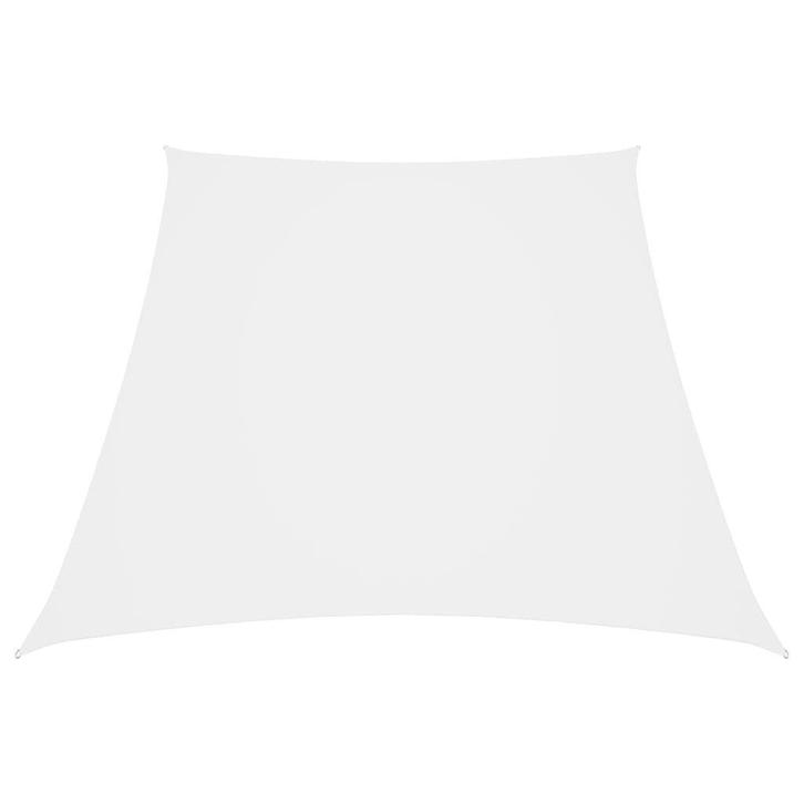 Zonnedoek Trapeze Wit - | Tweede Kansje | Tuin Musthave!, Tuin en Terras, Schaduwdoeken, Nieuw, Verzenden