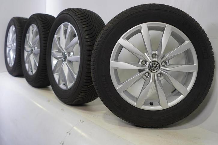 Volkswagen Touran 5T Dijon 17 inch velgen Michelin Winterban, Auto-onderdelen, Banden en Velgen, Ophalen of Verzenden