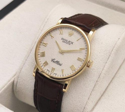 Rolex - Cellini Classic 18K Yellow Gold - 5115 - Dames -, Handtassen en Accessoires, Horloges | Heren