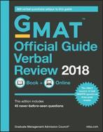GMAT Official Guide 2018 Verbal Review 9781119387442, Boeken, Gelezen, Graduate Management Admission Council (GMAC), Graduate Management Admission Council (GMAC)