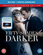 Fifty Shades Darker - The Unmasked Extended Edition Blu-ray, Cd's en Dvd's, Zo goed als nieuw, Verzenden