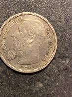 België. 5 Francs / 2 Francs 1873 & 1904 (Zonder