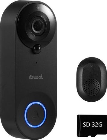 Tweedekans | Video Deurbel met Camera - Inc. Gong & 32GB SD beschikbaar voor biedingen