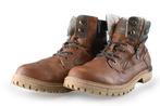 Mustang Veterboots in maat 45 Bruin | 5% extra korting, Kleding | Heren, Bruin, Verzenden, Boots, Mustang