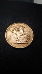 Verenigd Koninkrijk. Elizabeth II. Sovereign 1958, Postzegels en Munten, Munten | Europa | Niet-Euromunten