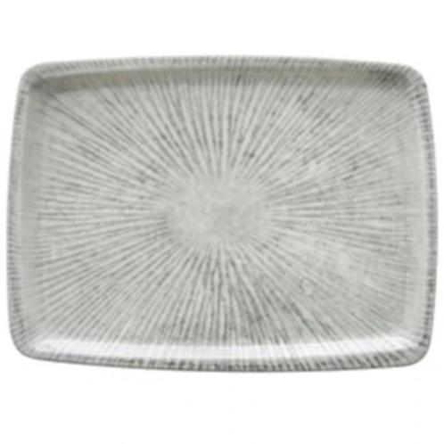Borden | STRIPES | Porselein | Lichtgrijs | 6 Stuks | 250mm, Zakelijke goederen, Horeca | Keukenapparatuur, Nieuw in verpakking