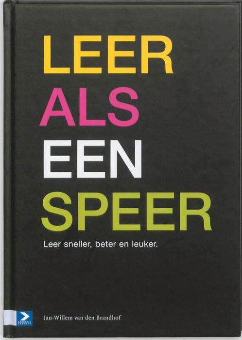 Leer als een speer 9789052617312 J.W. van den Brandhof, Boeken, Economie, Management en Marketing, Gelezen, Verzenden