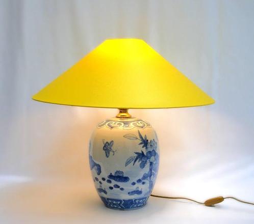 Lamp - Messing, Porselein, Antiek en Kunst, Kunst | Designobjecten