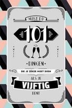 101 dingen die je zéker moet doen als je 50 bent / Must do, Livres, BD, Verzenden, Fiona Huisman