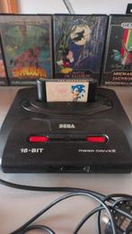 Sega - Mega Drive II - Videogameconsole + games, Nieuw