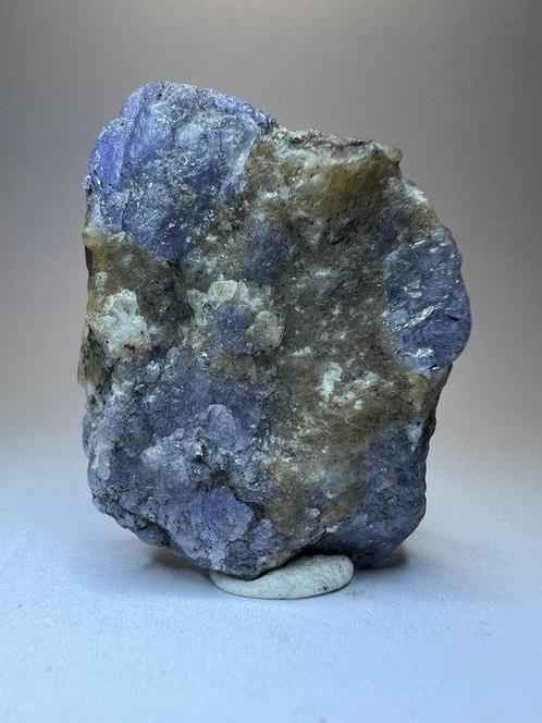 128,65 ct - Tanzanite bleue brute naturelle non traitée -, Verzamelen, Mineralen en Fossielen