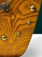 Tafelklok - Wuba - Mid-century modern Hout - 1960-1970 -