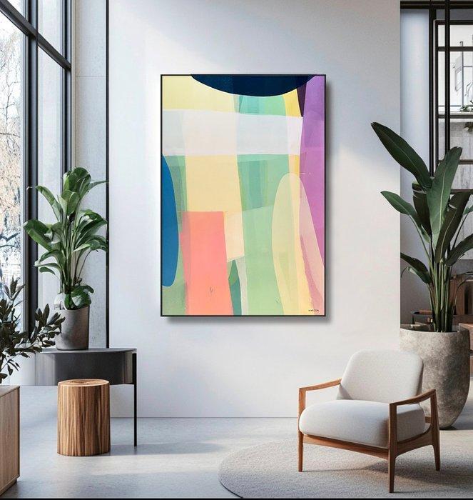 Marzon (1977) - Carnaval Nr. 31 - XXL, Antiek en Kunst, Kunst | Schilderijen | Modern