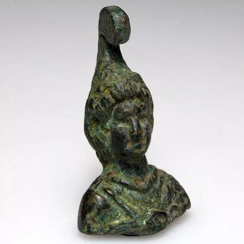 Oud-Romeins Brons, Antieke figuur van Minerva, godin van, Antiek en Kunst, Antiek | Overige Antiek
