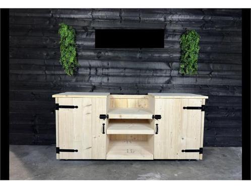 Veiling - Houten Buitenkeuken Model y, Tuin en Terras, Buitenkeukens, Nieuw