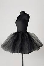 Zwarte Petticoat Rok Tule Tutu Black Swan Steampunk Zwart XS, Ophalen of Verzenden, Nieuw