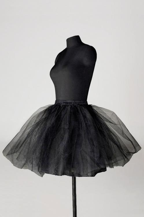 Zwarte Petticoat Rok Tule Tutu Black Swan Steampunk Zwart XS, Kleding | Dames, Carnavalskleding en Feestkleding, Nieuw, Ophalen of Verzenden