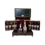 Daum - Armoire à liqueurs (19) - Bois, Cristal, Antiek en Kunst