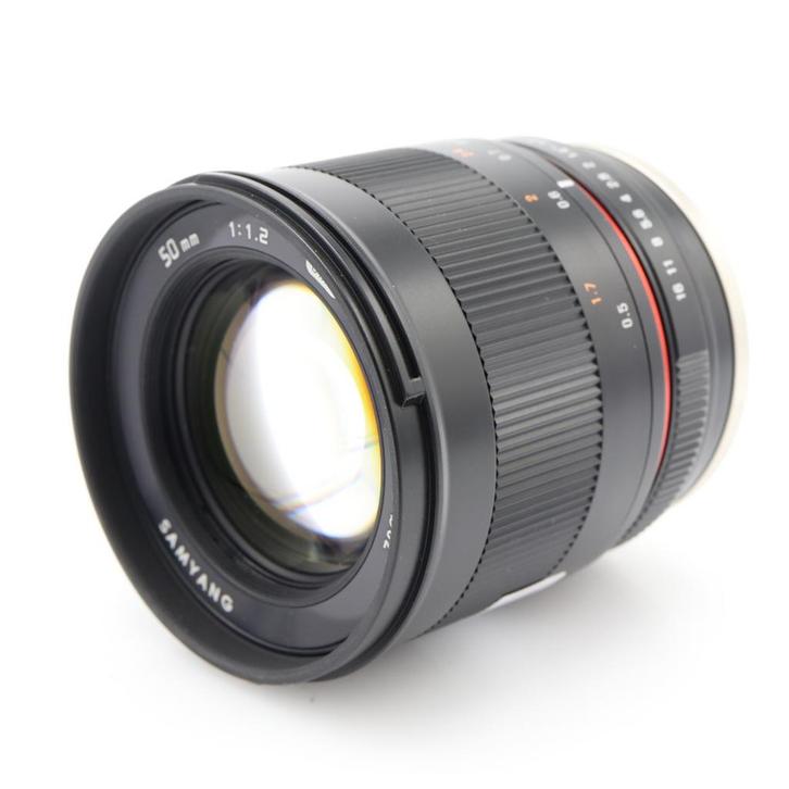 Samyang 50mm F/1.2 AS UMC CS Sony E | Tweedehands, Audio, Tv en Foto, Foto | Lenzen en Objectieven, Zo goed als nieuw, Verzenden