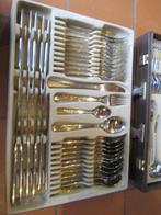 Solingen SBS - Bestekset (66) - decor 24 kr verguld -, Antiek en Kunst