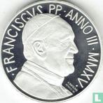 Vaticaan 5 euro 2015 (PROOF) 48th World Day of Peace, Vaticaanstad, Verzenden, Goud, 5 euro