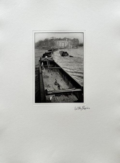Willy Ronis (1910-2009) - La Péniche aux enfants, 1959, Antiek en Kunst, Kunst | Schilderijen | Modern