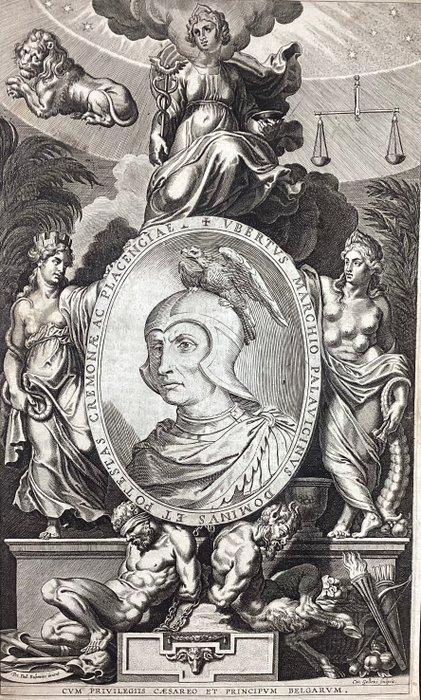 Agostino Carracci (1557- 1602) e Cornelis Galle (1576-1650), Antiek en Kunst, Antiek | Overige Antiek