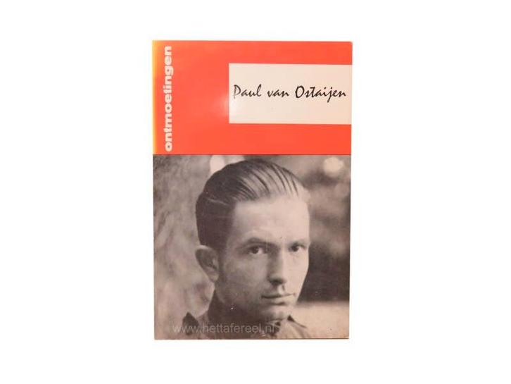 A. de Roover, Paul van Ostaijen (serie: ontmoetingen, nr 1), Boeken, Overige Boeken, Gelezen, Verzenden