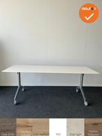 Klaptafel op Wielen - 200x80 - Wit bestaand blad of nieuw bl, Zakelijke goederen, Vergader- of Presentatieruimte, Ophalen of Verzenden