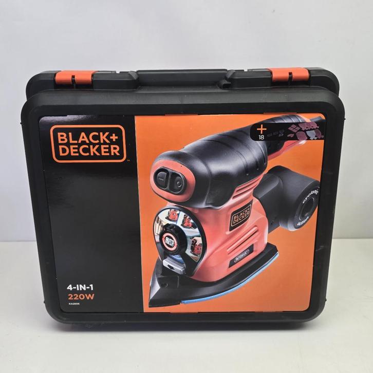 BLACK+DECKER Autoselect 4 in 1 Multischuurmachine | Nieuw, Doe-het-zelf en Bouw, Gereedschap | Schuurmachines, Nieuw, Ophalen of Verzenden