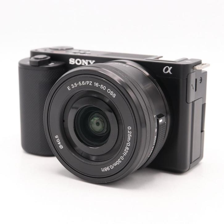 Sony ZV-E10 + 16-50mm F/3.5-5.6 OSS | Tweedehands, Audio, Tv en Foto, Foto | Lenzen en Objectieven, Zo goed als nieuw, Verzenden
