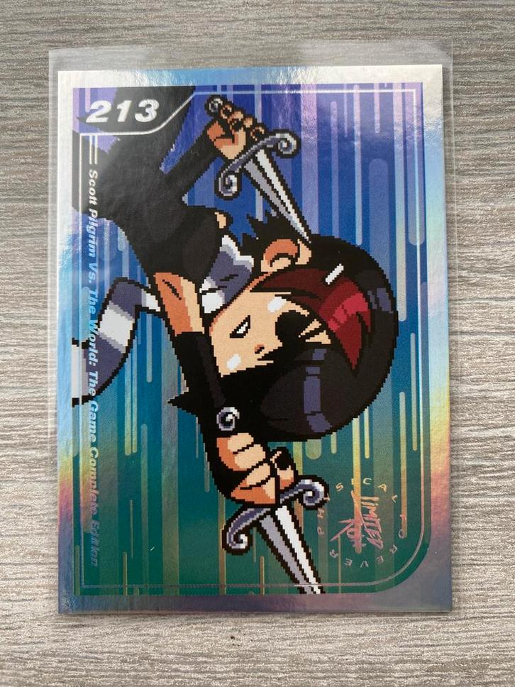 Gen2 #213 Silver Scott Pilgrim Vs. the world Limited run..., Hobby en Vrije tijd, Verzamelkaartspellen | Overige, Zo goed als nieuw